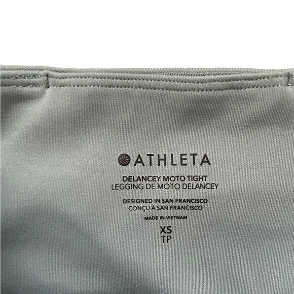 ATHLETA Delancey Moto Tight Legging Size XS - Picture 7 of 7